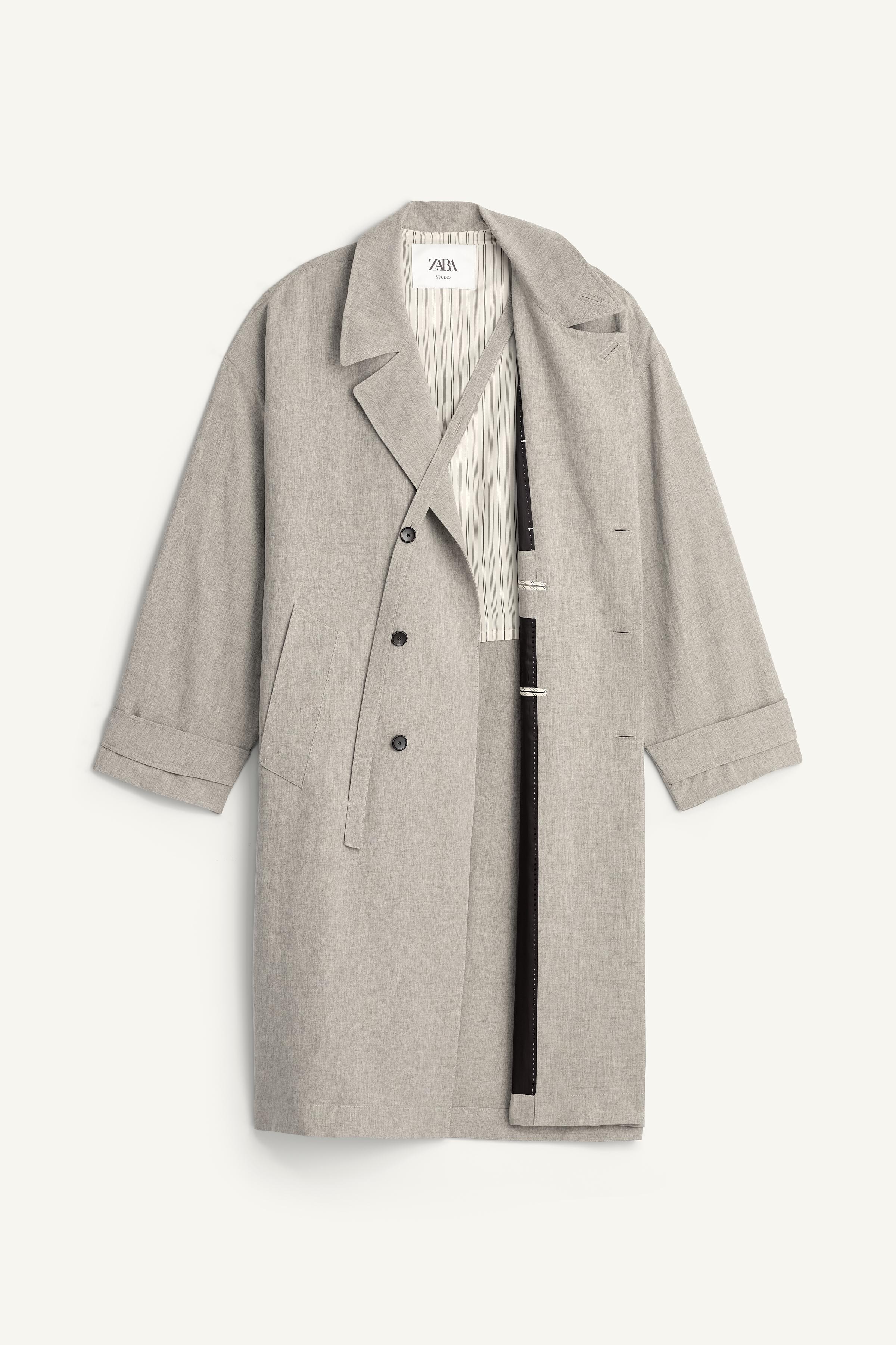 PARKA RELAXED FIT VISCOSE - LIN